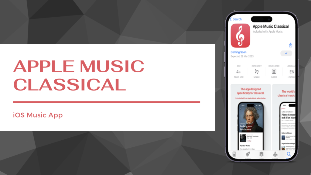 Apple music classical app launch